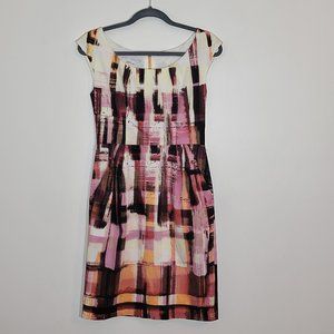 Maggy London Dress with Pockets Size 4 Spring Easter Preppy Colorful